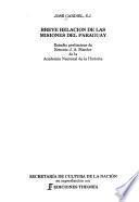 Breve relación de las misiones del Paraguay