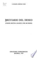 Breviario del deseo