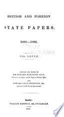 British and Foreign State Papers