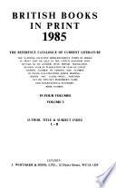 British Books in Print