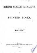 British Museum Catalogue of printed Books