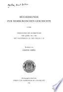 Bücherkunde zur hamburgischen Geschichte