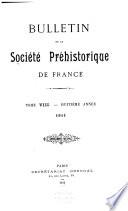 Bulletin de la Société préhistorique française