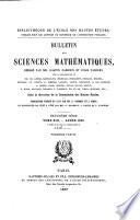 Bulletin des sciences mathématiques