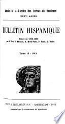 Bulletin hispanique