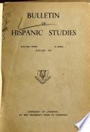 Bulletin of Hispanic Studies