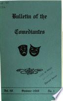 Bulletin of the Comediantes