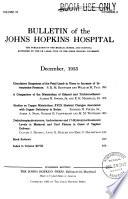Bulletin of the Johns Hopkins Hospital