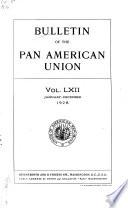 Bulletin of the Pan American Union