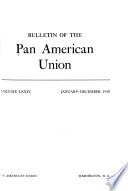 Bulletin of the Pan American Union