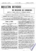 Bulletin officiel des annonces civiles et commerciales