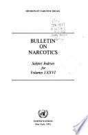 Bulletin on Narcotics