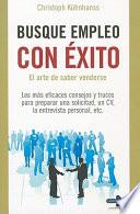 Libro Busque empleo con éxito