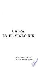 Cabra en el siglo XIX