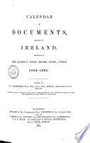 Calendar of State Papers, Relating to Ireland