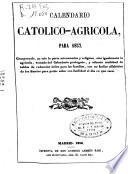 Calendario católico-agrícola para ...