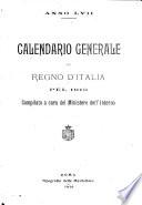 Calendario generale del regno d'Italia