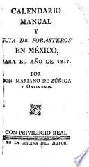 Calendario manual y guía de forasteros