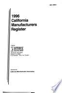 California Manufacturers Register