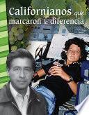 Californianos que marcaron la diferencia (Californians Who Made a Difference) 6-Pack for California