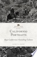 Californio Portraits