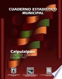 Calpulalpan estado de Tlaxcala. Cuaderno estadístico municipal 1997