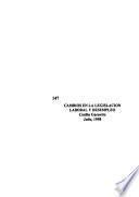 Cambios en la legislación laboral y desempleo