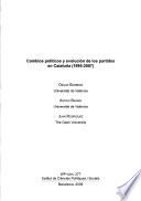 Cambios políticos y evolución de los partidos en Cataluña (1995-2007)