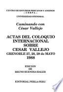 Caminando con César Vallejo