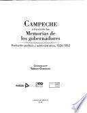 Campeche a través de las Memorias de los gobernadores