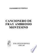 Cancionero de fray Ambrosio Montesino