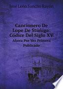 Cancionero de lope de Stuniga