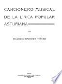 Cancionero musical de la lírica popular asturiana