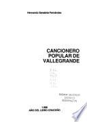 Cancionero popular de Vallegrande
