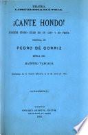 Cante hondo!