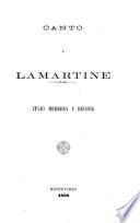 Canto á Lamartine
