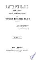 Cantos populares españoles, recogidos