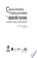 Capacidades institucionales para el desarrollo humano