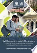 Capital humano en la universidad pública como marca