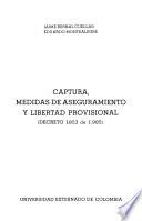 Captura, medidas de aseguramiento y libertad provisional