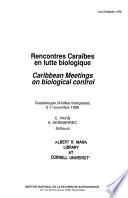 Caribbean meetings on biological control