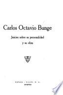 Carlos Octavio Bunge
