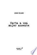 Carta a una mujer ausente