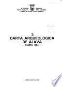 Carta arqueológica de Alava