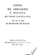 Cartas de Abelardo y Heloisa