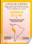 Cartas de cabildos hispanoamericanos: Los reyes, Lima, siglos XVI-XVII
