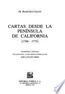 Cartas desde la península de California, 1768-1773