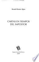 Cartas en tiempos del impostor