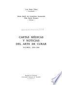 Cartas médicas y noticias del arte de curar