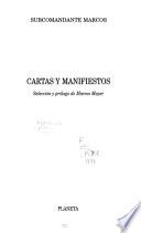 Cartas y manifiestos
